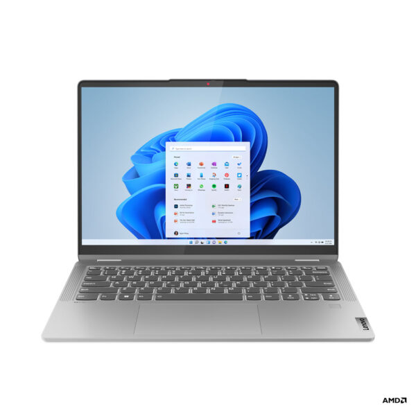 Lenovo IdeaPad Flex 5 14ABR8 14" Laptop - Ryzen 7-7730U - 16GB RAM - 512GB SSD - Shared - Win 11 (Arctic Grey)