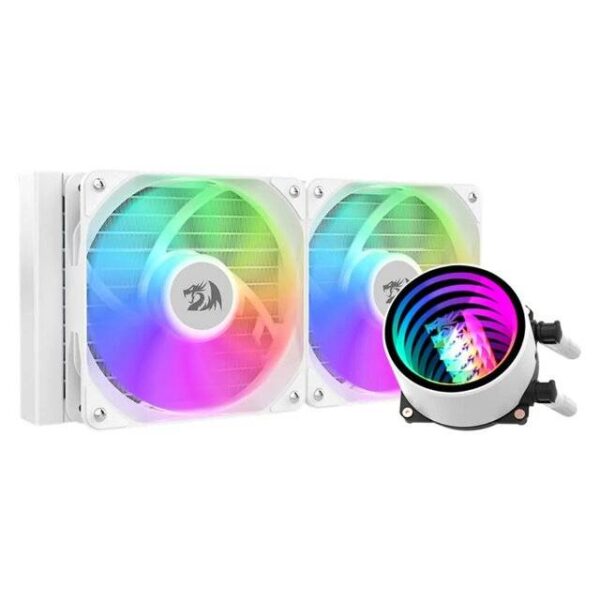 Redragon CCW-3011 240mm ARGB CPU Cooler (White)