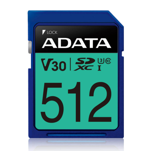 ADATA Premier Pro Memory Card SD 5.0 - 512GB - SDXC UHS-I