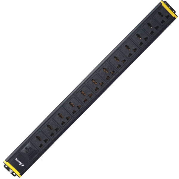 Atlantic 12-Port Universal Rackmount Power Distribution Unit – 19" PDU, 230V, 3m Cable