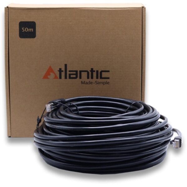 Atlantic Cat6 SFTP Outdoor Cable – CCAG, UV & Weather-Resistant - 50meter