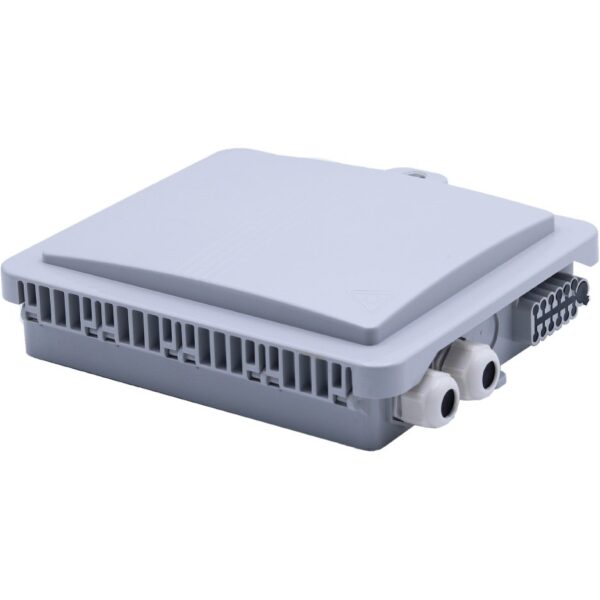 Atlantic 12-Core FTTH Distribution Box – Indoor/Outdoor, IP55, 240×220×65mm