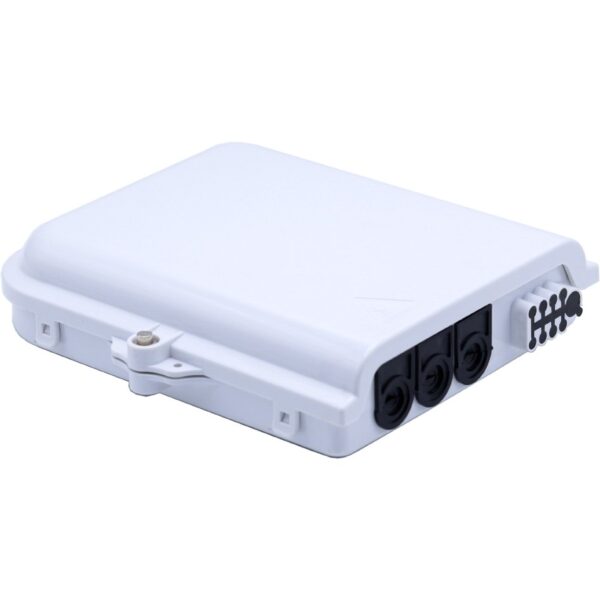 Atlantic 8-Core FTTH Distribution Box – Indoor/Outdoor, IP55, 240×200×50mm