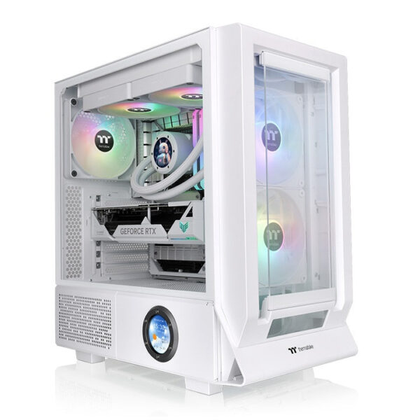 Thermaltake Ceres 350 MX Tempered Glass ARGB Mid Tower E-ATX Case Snow Edition - Snow