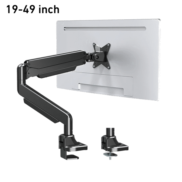 MOUNTUP Freelift Single Monitor Desk Mount for 19''-49'' Monitors MU7011 Black