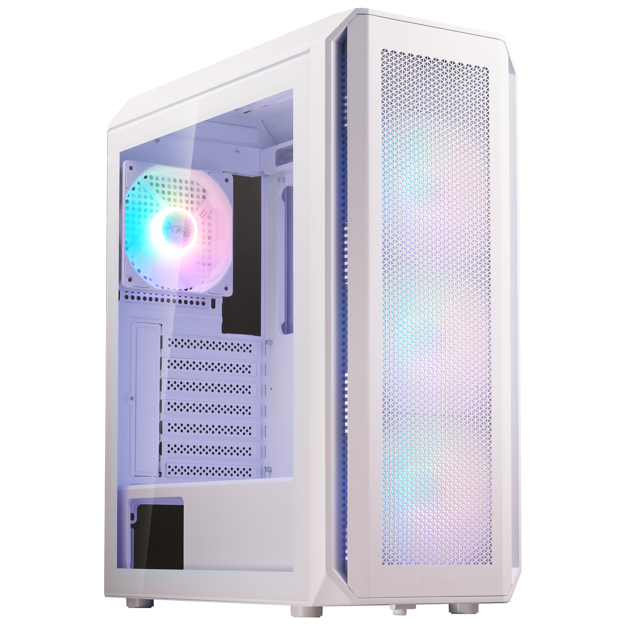XPG Valor Air Plus ARGB Mid-Tower ATX Case - White