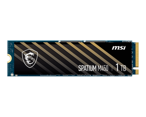 MSI SPATIUM M450 PCIe 4.0 NVMe M.2 Intenal SSD - 1TB