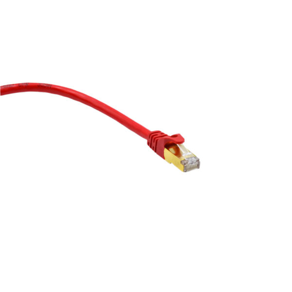 Atlantic STP Cat7 Patch Cord – 2M, Shielded, High-Speed Ethernet Cable - Red