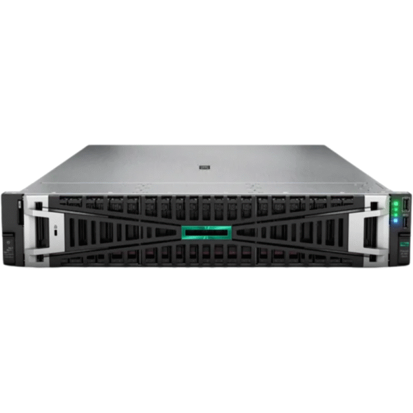 HP ProLiant DL380 Gen11 Server 2× Xeon Gold 6430 32-Core, 64GB DDR5, 2× 1.2TB SAS 10K, Railkits, 4× 1GbE, 2× 1000W PSU