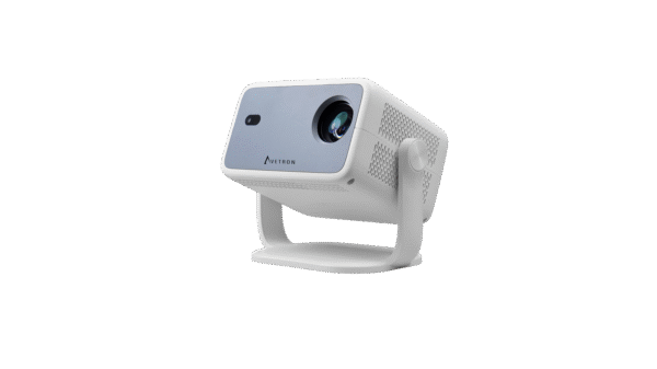 Avetron 3.5″ LCD Projector – 1080P Native, 250 ANSI Lumens, Android 11, 4K Support, Auto Focus, 120″ Max Display, LED Lamp, Built-in 5W Speaker