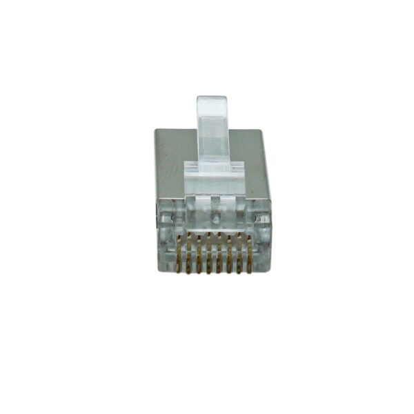 Atlantic Cat6A STP Fast Plug – 100-Pack, Shielded RJ45 Connector